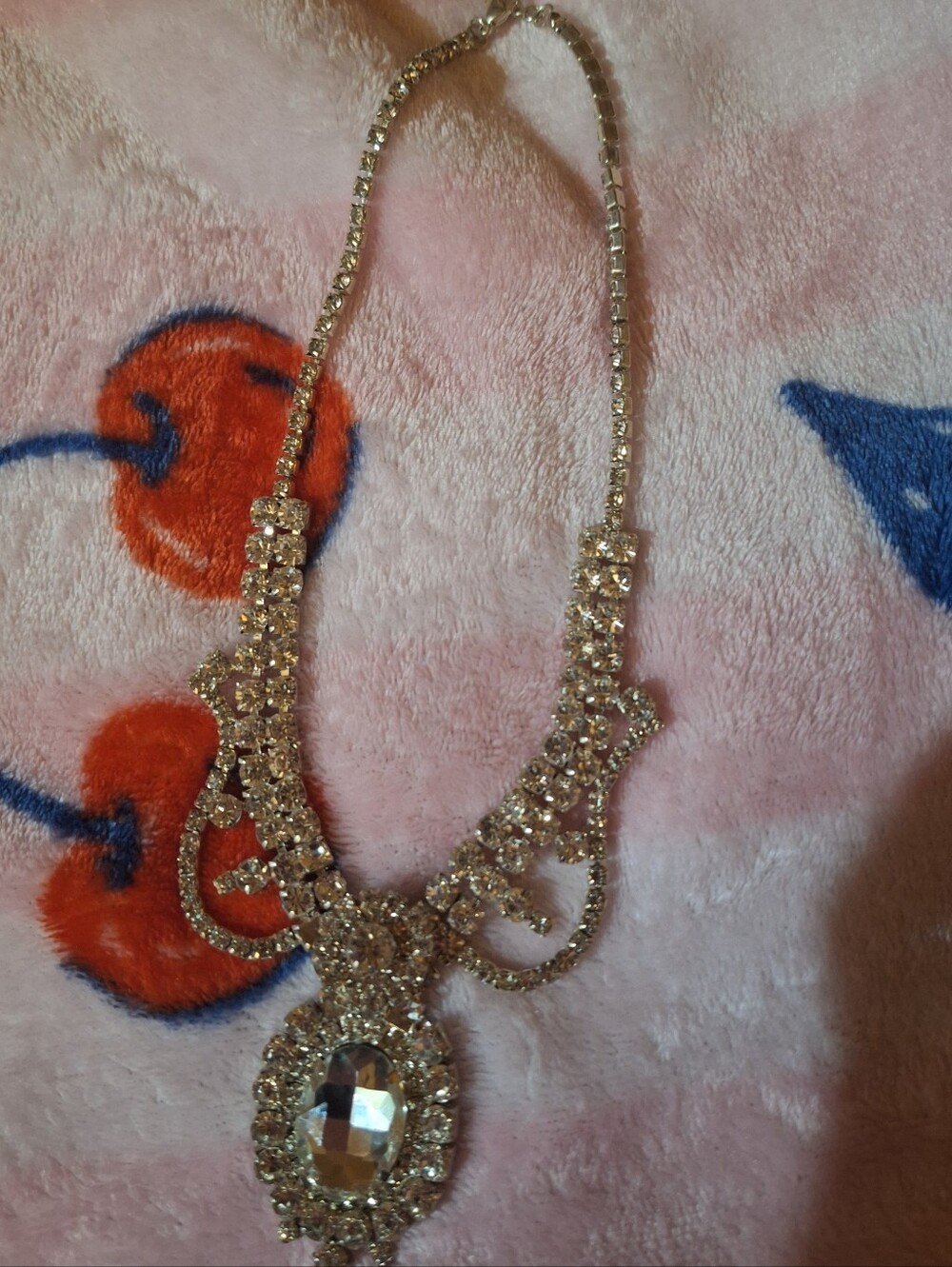 White Crystal Necklace